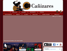 Tablet Screenshot of jmcanizares.com